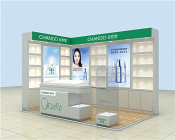 如何打造自帶磁場吸引力的化妝品展柜